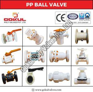 PP Solid Ball Valve