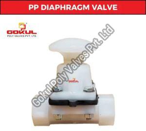 PP Threaded Diaphragm Valve