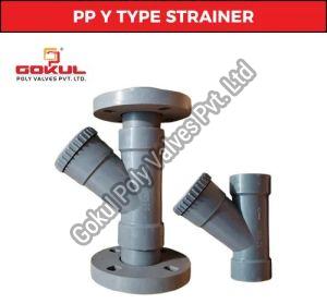 PP Threaded End Y Strainer
