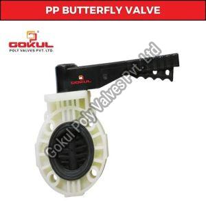 PP Wafer Butterfly Valve