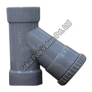 PP Y Type Strainer Flange End