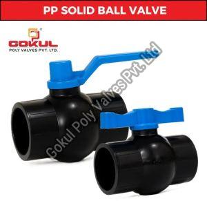 PVC Solid Ball Vavle