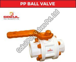 Screwed PP Ball Valve