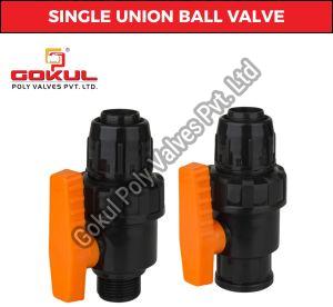 single union ball valve