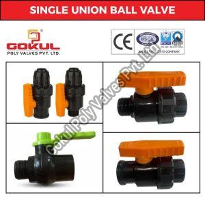 Single Union Ball Vavle