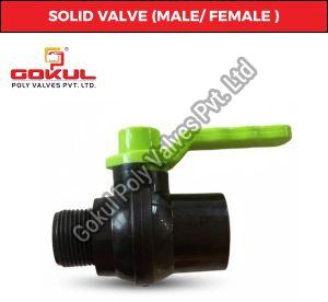 Solid Valve Male / Female