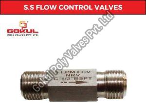 SS 304 Stainless Steel Flow Control Valve