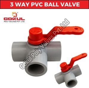 Three Way Ball Valve