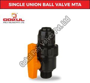 single union ball valve