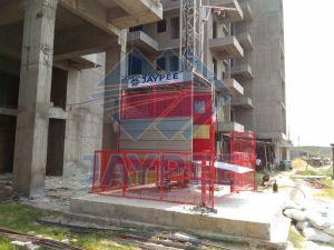 Jaypee Material Hoist with RE Bar Attachment
