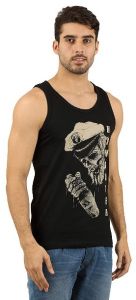Black Men Vest