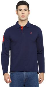 Men Polo Long Sleeve T-Shirt