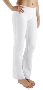 White Women Yoga Pants