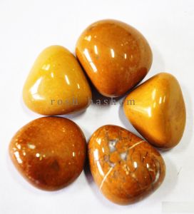 Camel Agate Tumbled Stone