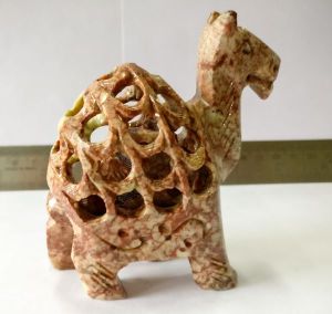 Handcrafted Camel Soapstone Sculpture