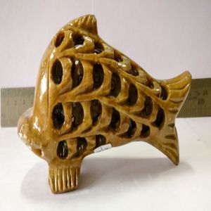 Handcrafted Fish Soapstone Sculpture