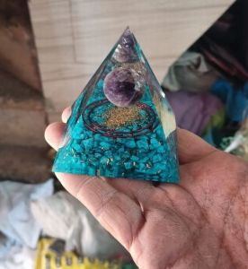 Orgonite Pyramid Selenite