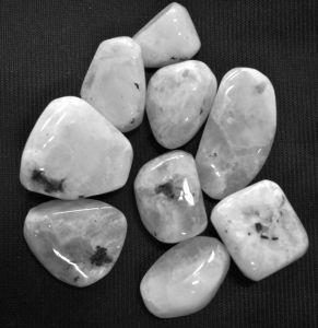 Rainbow Moonstone Tumbled Stone