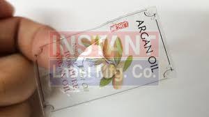 PVC Transparent Stickers