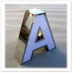 Stainless Steel Letter