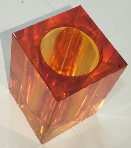 Crystal Desktop Pen Stand