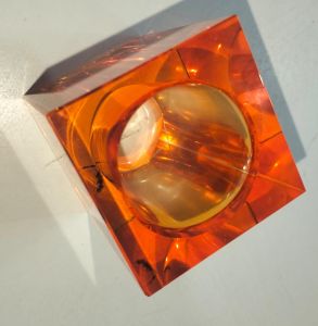 Crystal Desktop Pen Stand