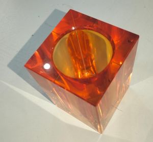 Crystal Desktop Pen Stand