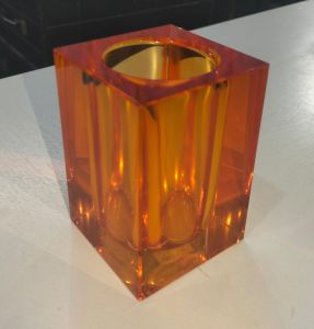Crystal Desktop Pen Stand