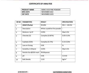 Boric Acid Powder