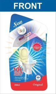 Toilet Cleaner Bottle Stickers