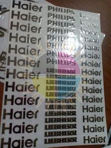 Metal Logo Stickers