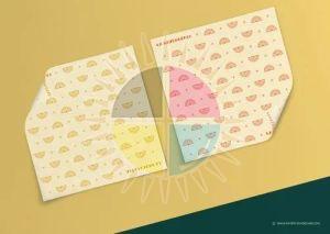 Printed Burger Wrapping Paper