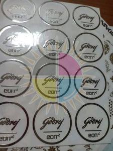 Metal Logo Stickers
