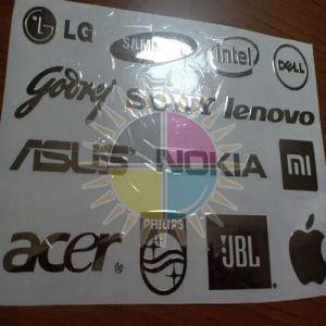 Metal Logo Stickers