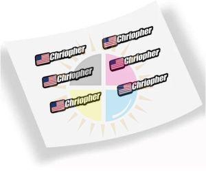 Vinyl Adhesive Stickers