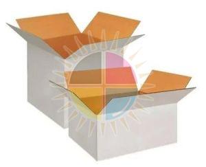 White Corrugated Box