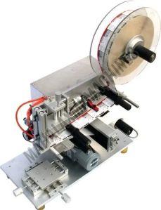 Semi Automatic Flat Bottle Sticker Labelling Machine