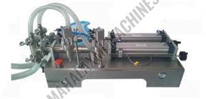 Semi Automatic Pneumatic Piston Based Liquid Filling Machine