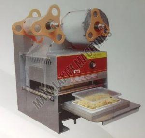 Semi Automatic Rectangle Tray Sealing Machine