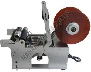 Semi Automatic Round Bottle Sticker Labelling Machine