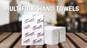 25 to 40 GSM M-Fold Paper Hand Towel