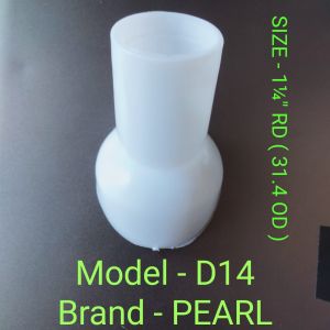Plastic Round End Cap for Towel Stand 31.4 OD Pipe