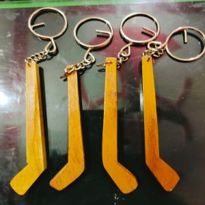 Ice Hockey Stick Keychain