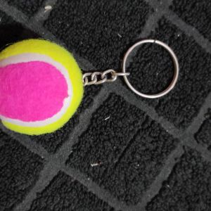 Tennis Ball Keychain