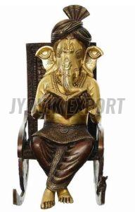 Brass Ganesha Statue