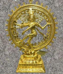 Golden Nataraja Statue