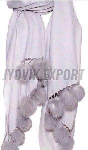 Ladies POM POM Scarf