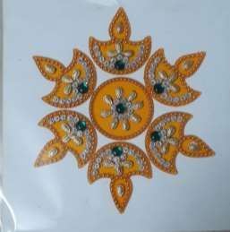 Designer Acrylic Rangoli