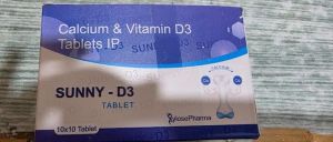 Sunny-D3 Tablets