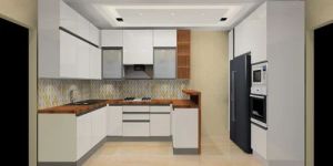 Modern PVC Kitchen Cabinet